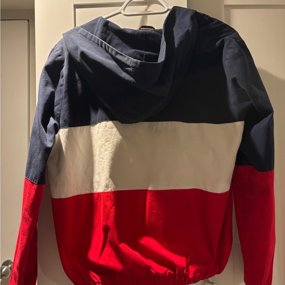 Colorblock Jacket - Red, White, and Blue - Picture 2 of 2